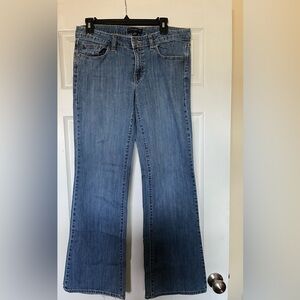 Banana Republic Lightly Distressed Flare Jeans